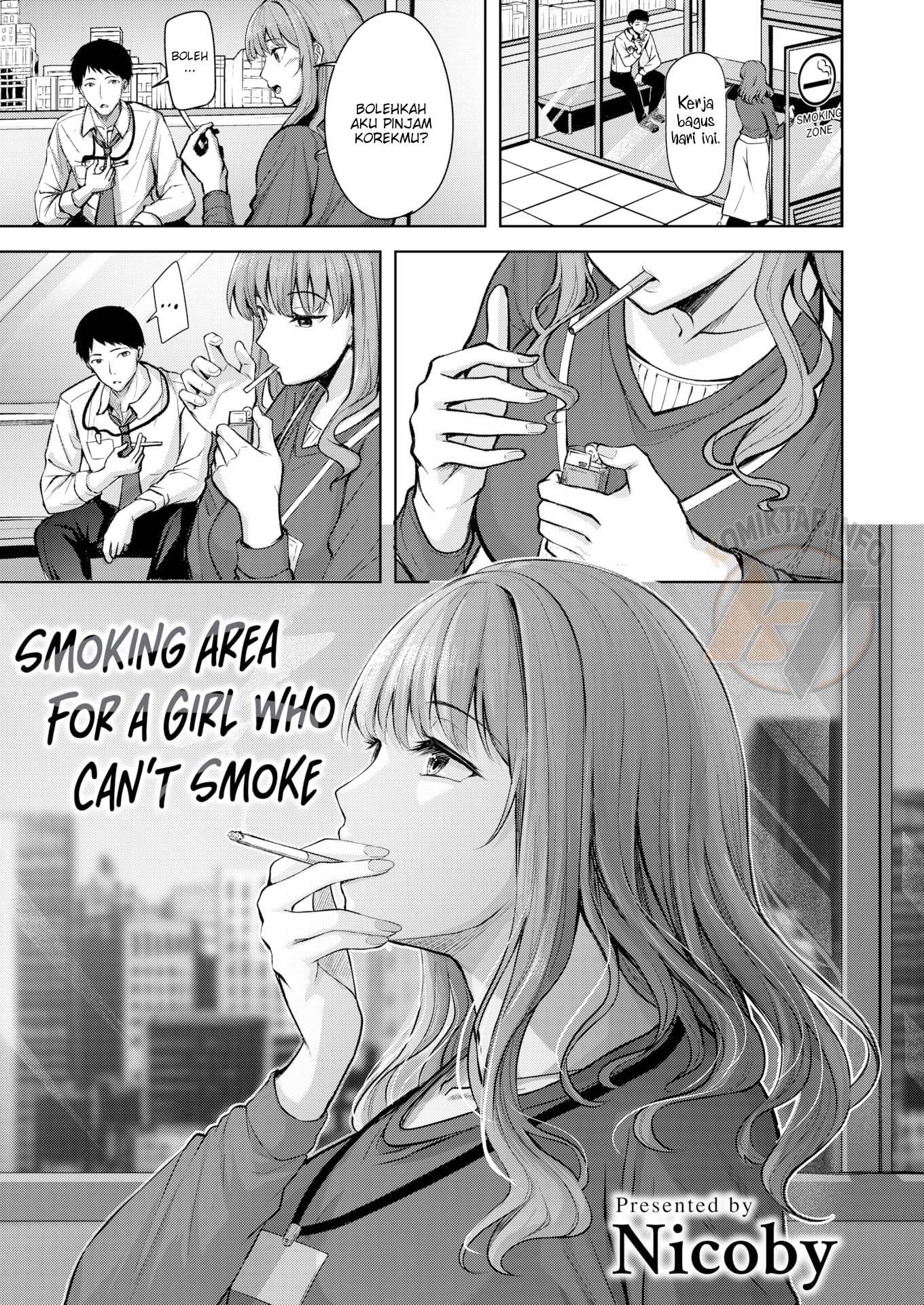 Smoking Area For a Girl Who Can’t Smoke Smoking Area For a Girl Who Can’t Smoke