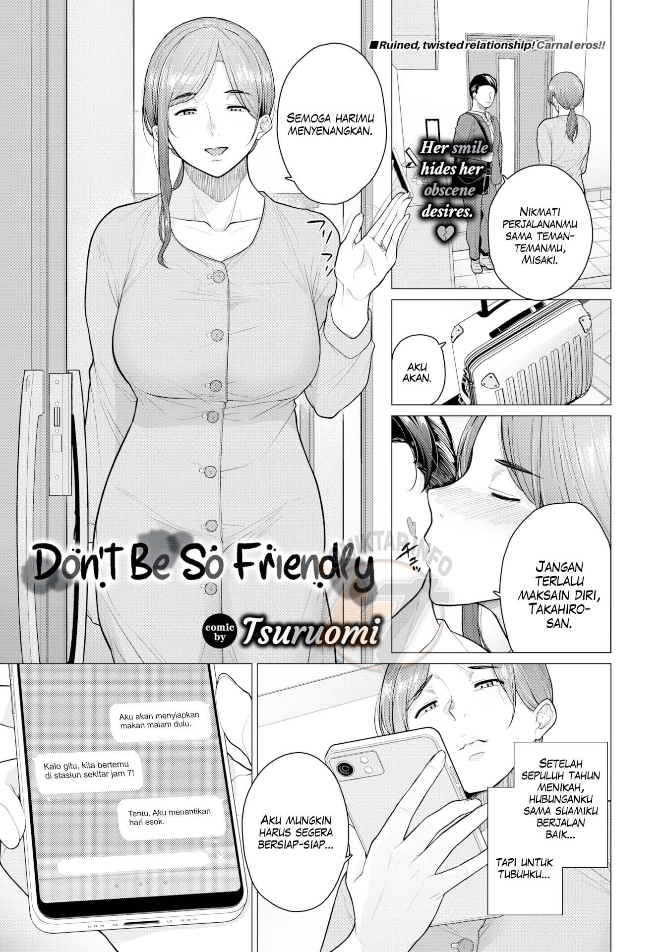 Dont Be So Friendly
