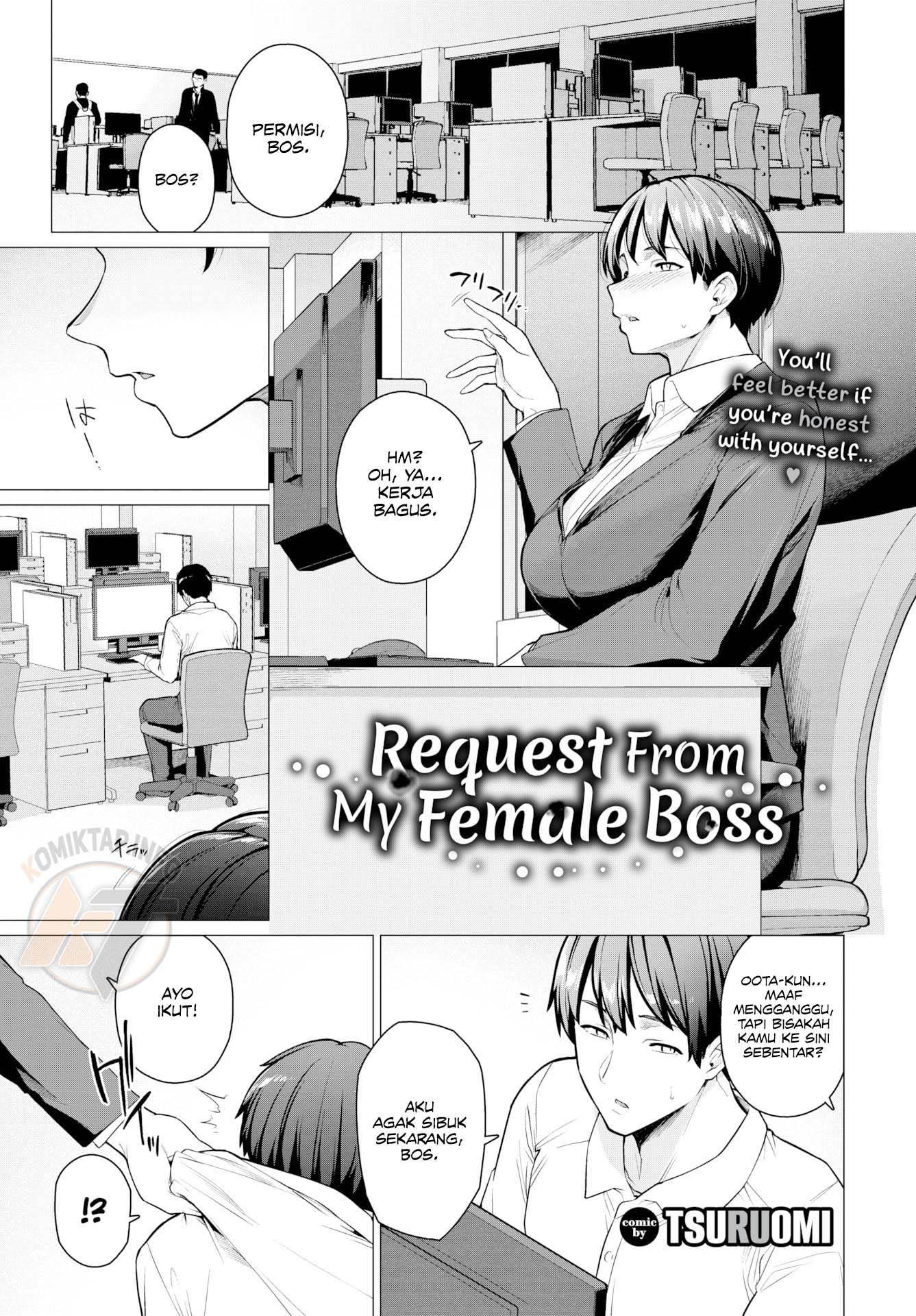 Request From My Female Boss Request From My Female Boss